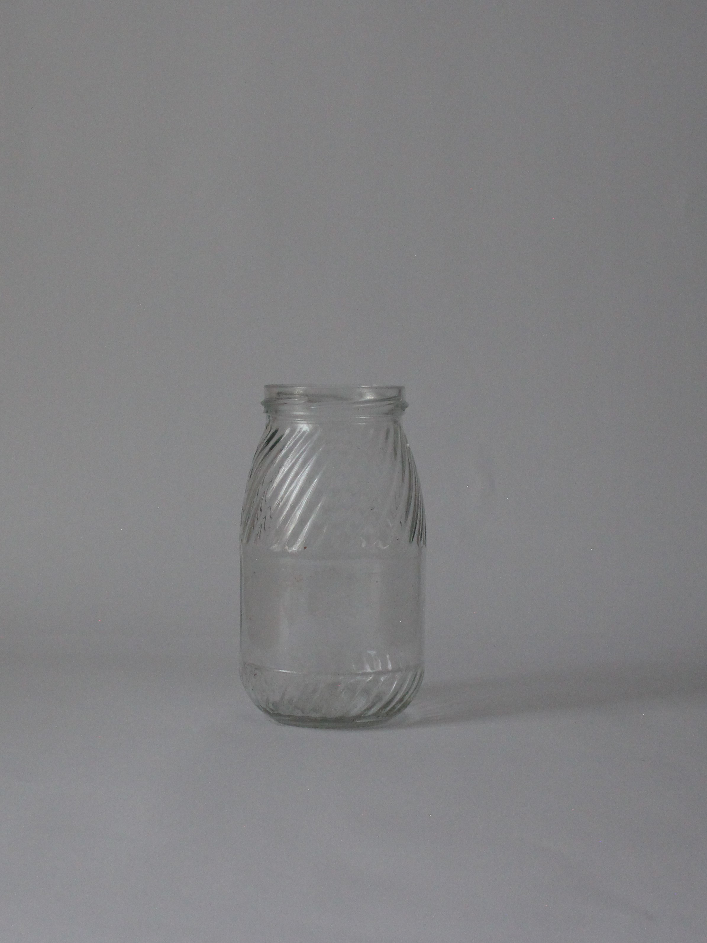 560 Ml Çizgili kavanoz